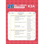 26週小一入學前系列 英文科重點預習 K3A - 3MS - BabyOnline HK