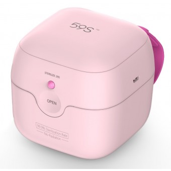 59S - S6 UVC LED 迷你消毒盒 (粉紅色)