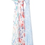 White Label - Silky Soft Bamboo Swaddle (Pack of 3) - Watercolor Garden - Aden + Anais - BabyOnline HK