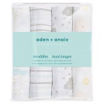 SwaddlePlus (Pack of 4) - Partly Sunny - Aden + Anais - BabyOnline HK