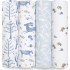 Aden + Anais - Organic Cotton Swaddle (Pack of 4) - Outdoors