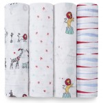 Classic Swaddles (Pack of 4) - Vintage Circus - Aden + Anais - BabyOnline HK