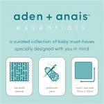 Essentials Cotton Muslin Swaddle (Pack of 4) - Alphabet Animals - Aden + Anais - BabyOnline HK