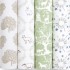 Essentials Cotton Muslin Swaddle (Pack of 4) - Harmony
