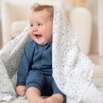 Aden + Anais - 純棉嬰兒包巾 (4件裝) - 自然和諧 - Aden + Anais - BabyOnline HK