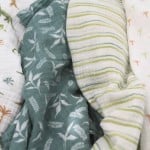 Aden + Anais - 純棉嬰兒包巾 (4件裝) - 恐龍叢林 - Aden + Anais - BabyOnline HK