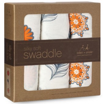 Silky Soft Bamboo Swaddle (Pack of 3) - Mela