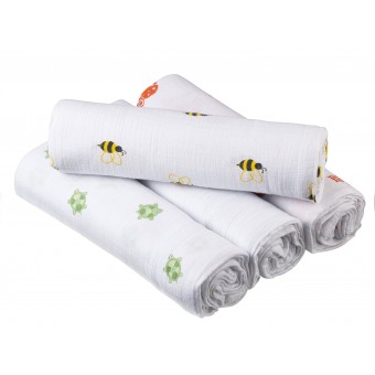 SwaddlePlus (Pack of 4) - Life's A Hoot