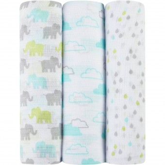 Muslin Swaddle (Pack of 3) - Tall Tale