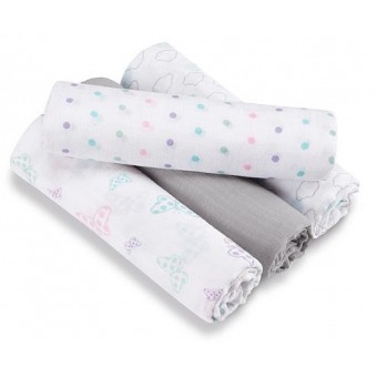 SwaddlePlus (Pack of 4) - Butterfly and I