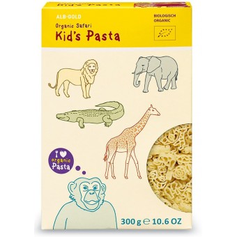 Organic Kid's Pasta (Safari) 300g