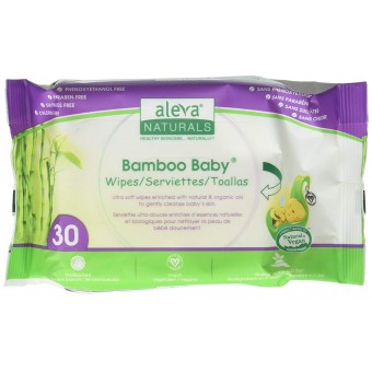 Bamboo Baby Wipes - 30 Counts