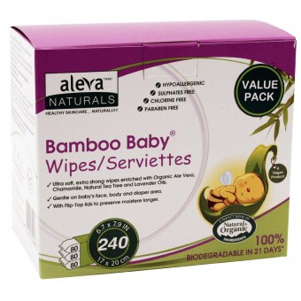 Bamboo Baby Wipes - Pack Value