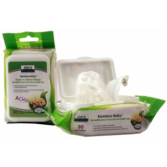 Bamboo Baby - Breathe Easy Wipes - 30 Counts
