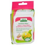 Bamboo Baby - Hand 'n' Face Wipes - 30 Counts - Aleva Naturals - BabyOnline HK
