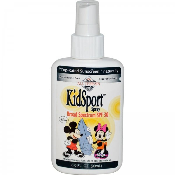 Mickey Mouse KidsSport Spray Broad Spectrum SPF30 90ml - All Terrain - BabyOnline HK