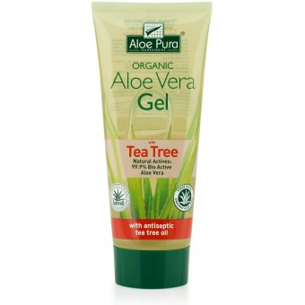 Organic Aloe Vera Gel with Tea Tree Oil 200ml