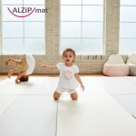 Alzipmat - 四合一圍欄地墊 (灰白色) - Alzipmat - BabyOnline HK