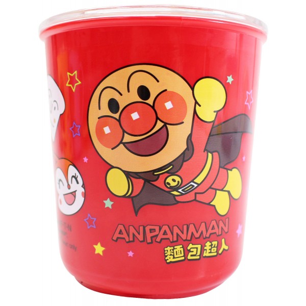 麵包超人- 不鏽鋼雙耳隔熱杯餐碗 (紅色) - Anpanman - BabyOnline HK