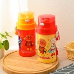 Anpanman - PP Straw Bottle with Strap 500ml (Red) - Anpanman - BabyOnline HK