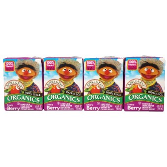 Organic Ernie's Berry 125ml (4 packs) [Best Before 16/4/2018]