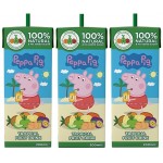 Peppa Pig - 天然熱帶果汁 (3 包 x 200ml) - Appy - BabyOnline HK