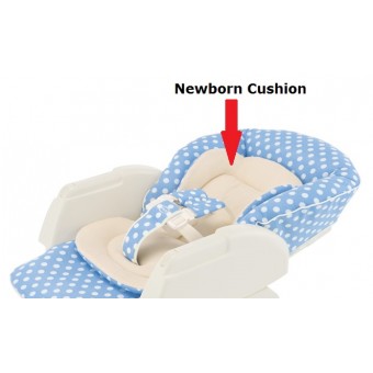 Aprica High-Low Chair DX589 - Newborn Cushion (Blue)
