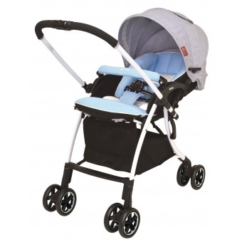 Aprica - Luxuna Lite Baby Stroller (Voyage Blue)