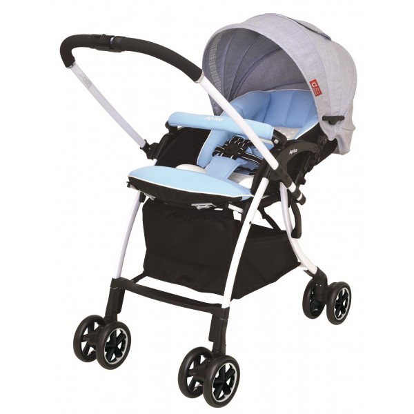 Aprica - Luxuna Lite Baby Stroller (Voyage Blue) - Aprica - BabyOnline HK