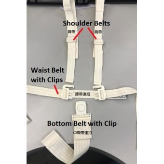 Aprica - Yuralism High-Low Chair - Belt
