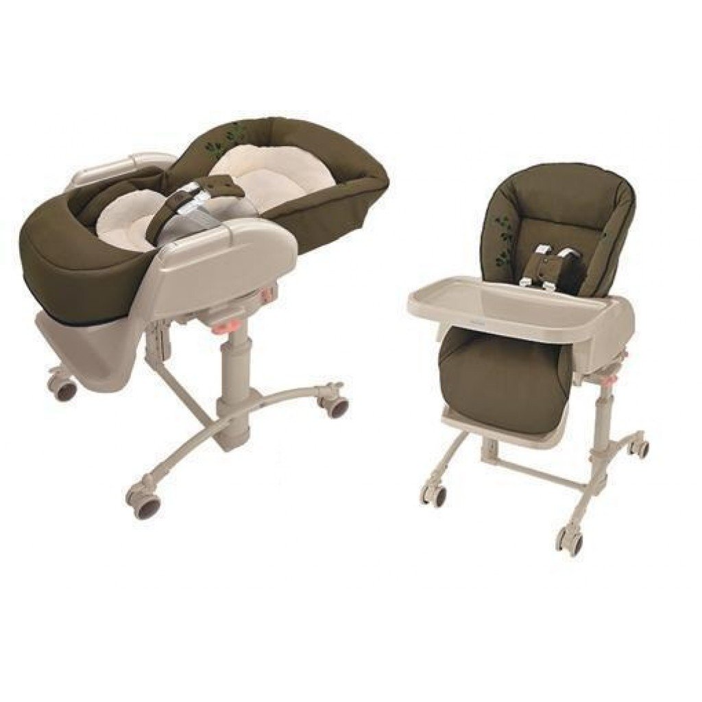 Aprica - High-Low Chair - Baby Swing 625 (Brown) [SPECIAL