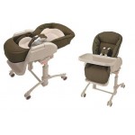 Aprica - High-Low Chair - Baby Swing 625 (Brown) [SPECIAL] - Aprica - BabyOnline HK