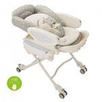 Coco Chi-no High-Low Bed & Chair - Beige - Aprica - BabyOnline HK