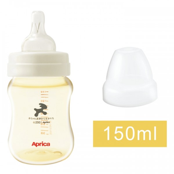 寬口徑PES 防脹氣奶瓶 150ml - Aprica - BabyOnline HK