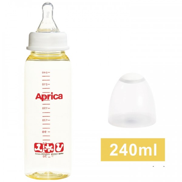 標準口徑PES 防脹氣奶瓶 240ml - Aprica - BabyOnline HK