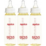 標準口徑PES 防脹氣奶瓶 240ml (3 件) - Aprica - BabyOnline HK