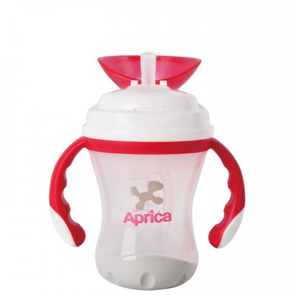 Migkiss 軟管掀蓋喝水練習杯 (8個月+) - Aprica - BabyOnline HK