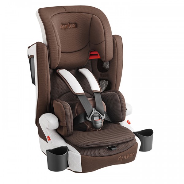 Air Groove Plus - 成長輔助型汽車安全座椅 – 一見棕情 - Aprica - BabyOnline HK