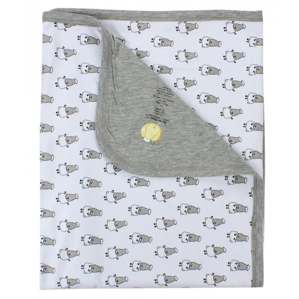 Double Layer Blanket - Small Sheepz White (80 x 100cm) - Baa Baa Sheepz - BabyOnline HK
