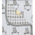 Double Layer Blanket - Big Sheepz White Checkers (80 x 100cm)