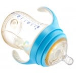 PPSU Extra Wide-Neck Feeding Bottle 300ml - Blue - Babisil - BabyOnline HK