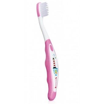 Clean & Clen Toothbrush (2Y+) - Pink
