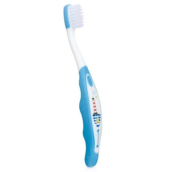 Clean & Clen Toothbrush (2Y+) - Blue - Babisil - BabyOnline HK