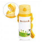 Vaccum Insulated Leak-Proof Straw Bottle 400ml - Babisil - BabyOnline HK