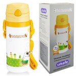 Vaccum Insulated Leak-Proof Straw Bottle 400ml - Babisil - BabyOnline HK