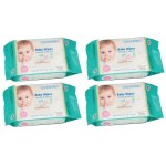 Baby Wipes - Hands & Mouth - 25 Wipes (Pack of 4) - Babisil - BabyOnline HK