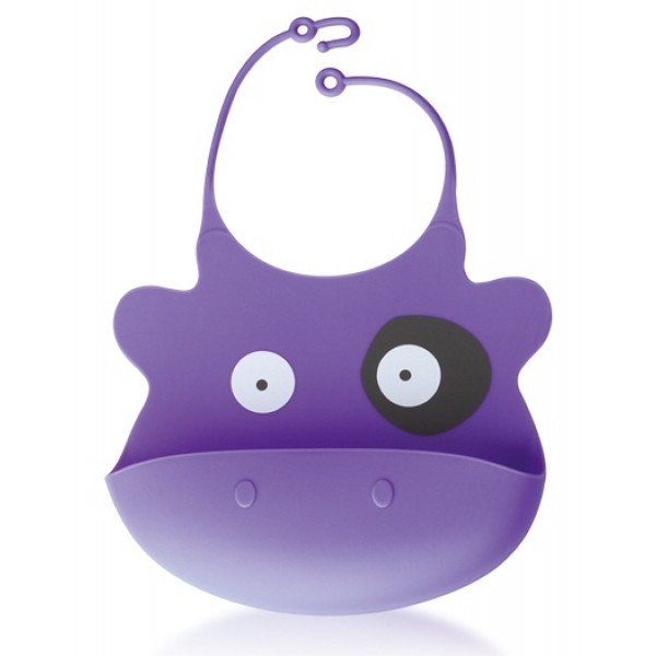 Jelly Bib - Mu (Purple Cow) - Babisil - BabyOnline HK