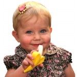 嬰兒香蕉牙膠牙刷 - Baby Banana - BabyOnline HK