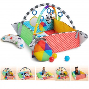 Patch’s 5-in-1 Color  Playspace Activity Gym & Ball Pit with Music