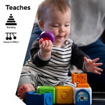Connectables - Bridge & Learn Magnetic Activity Blocks - Baby Einstein - BabyOnline HK